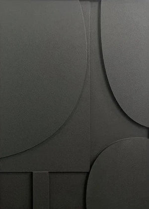 Geometrisch Wandkunst – Modern Canvas Kunstwerk voor Woondecoratie