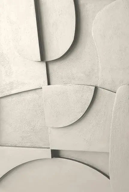 Geometrisch Wandkunst – Modern Canvas Kunstwerk voor Woondecoratie