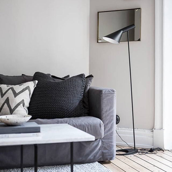 Vloerlamp met Verstelbare Arm – Modern Metalen Ontwerp voor Woonkamer & Slaapkamer