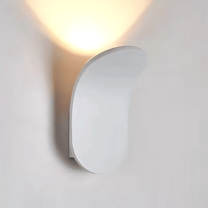 Moderne Wandlamp met Ingebouwde LED – Gebogen Metalen Design 30cm