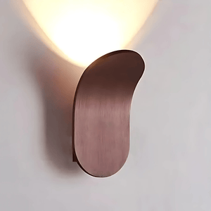 Moderne Wandlamp met Ingebouwde LED – Gebogen Metalen Design 30cm