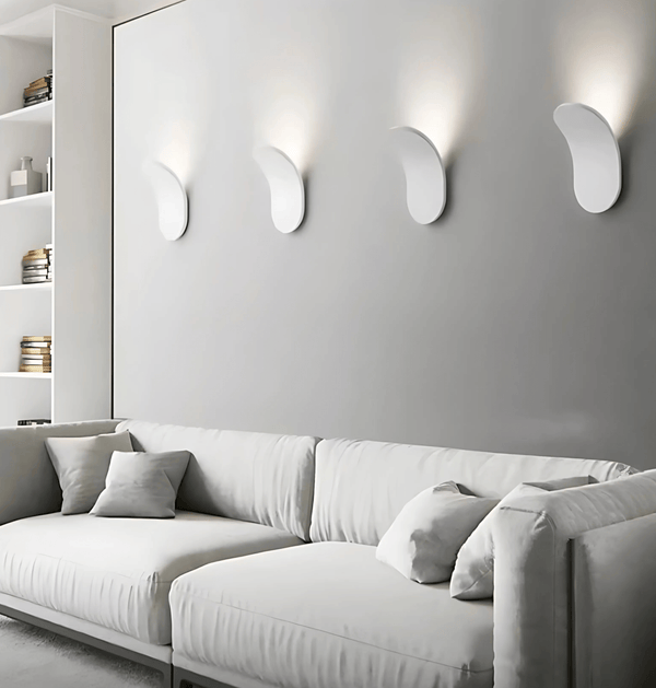 Moderne Wandlamp met Ingebouwde LED – Gebogen Metalen Design 30cm