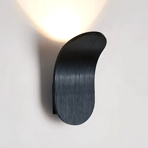 Moderne Wandlamp met Ingebouwde LED – Gebogen Metalen Design 30cm