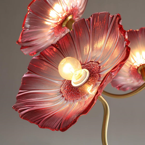 Moderne Glazen Bladeren Kroonluchter – Elegante Plafondlamp voor Woonkamer & Eetkamer