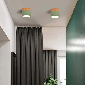 Slanke Scandinavische LED Spotplafondlamp – Moderne Noordse Halverlichting