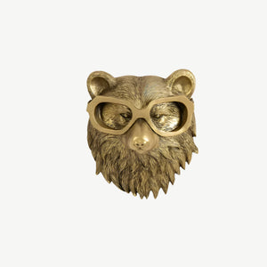 Wandhaak Dierenhoofd – Decoratieve Wanddecoratie van Hars