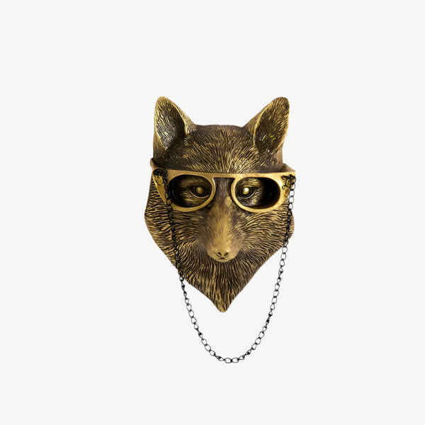 Wandhaak Dierenhoofd – Decoratieve Wanddecoratie van Hars