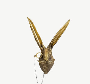 Wandhaak Dierenhoofd – Decoratieve Wanddecoratie van Hars