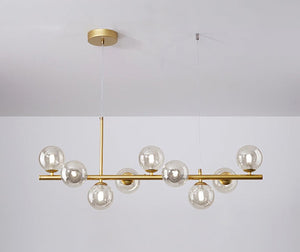 Moderne Gebogen LED Hanglamp – Stijlvolle Verlichting voor Eetkamer & Keuken