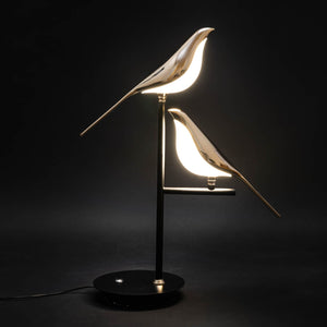 Charmante LED Bureau Lamp in Vogelform – Moderne Woondecoratie