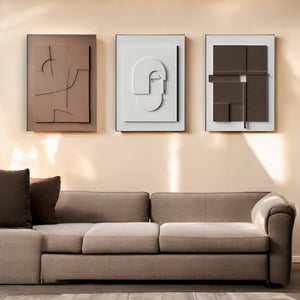 Abstracte kunst decoratie – wanddecoratie canvas moderne stijlvolle interieurkunst