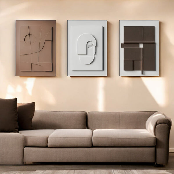 Abstracte kunst decoratie – wanddecoratie canvas moderne stijlvolle interieurkunst