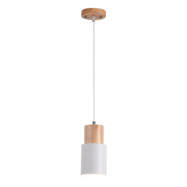 Moderne Macaron Cilinder Hanglamp – Pastel Plafondlamp voor Woonkamer, Eetkamer & Slaapkamer