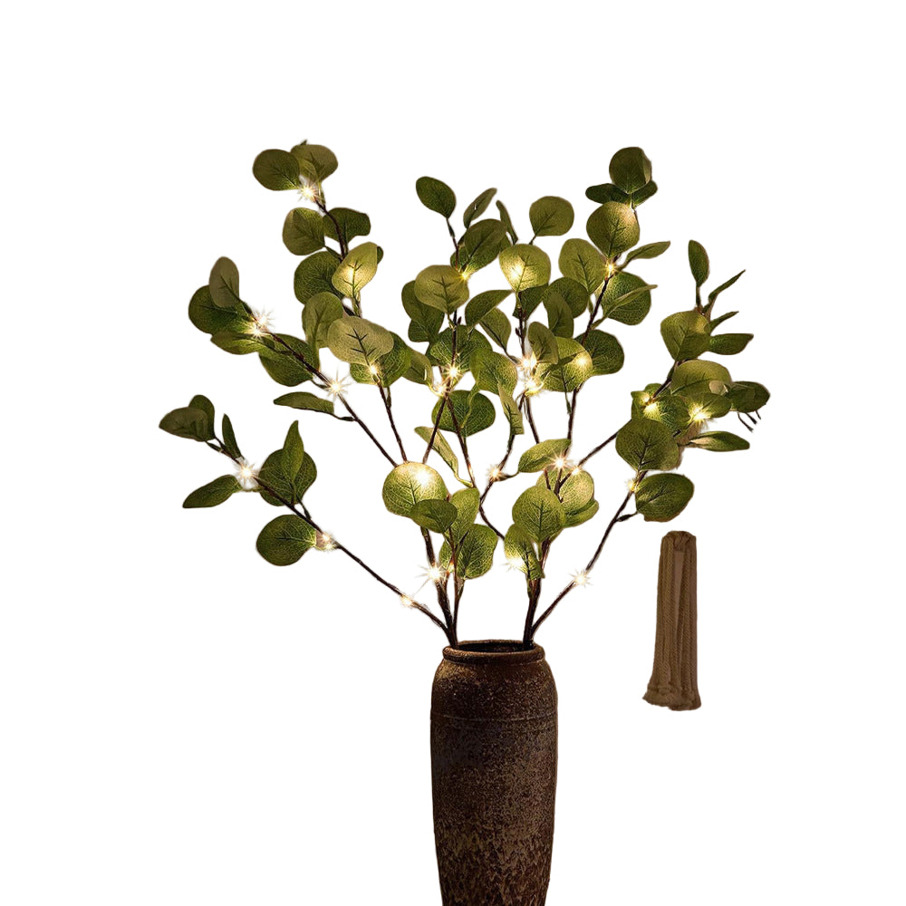 Betoverende Olijfboomtak LED-slinger – Warmwitte Decoratieve Lichtsnoer voor Thuis