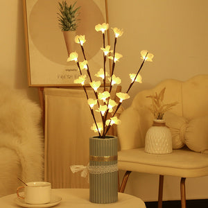 Betoverende Olijfboomtak LED-slinger – Warmwitte Decoratieve Lichtsnoer voor Thuis