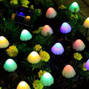 Zonnelicht Sfeerverlichting voor Buiten – Paddenstoel Design Tuin & Terras Decoratie
