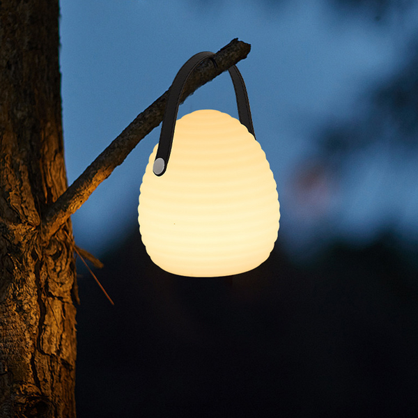 Weerbestendige LED Buitenlantaarn – Draagbare Tuin- en Terraslamp met Afstandsbediening