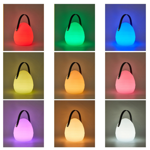 Weerbestendige LED Buitenlantaarn – Draagbare Tuin- en Terraslamp met Afstandsbediening