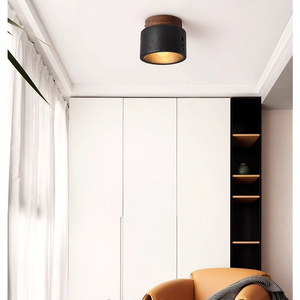 Plafondlamp in Natuursteenstijl – Moderne Sfeerverlichting voor Thuis