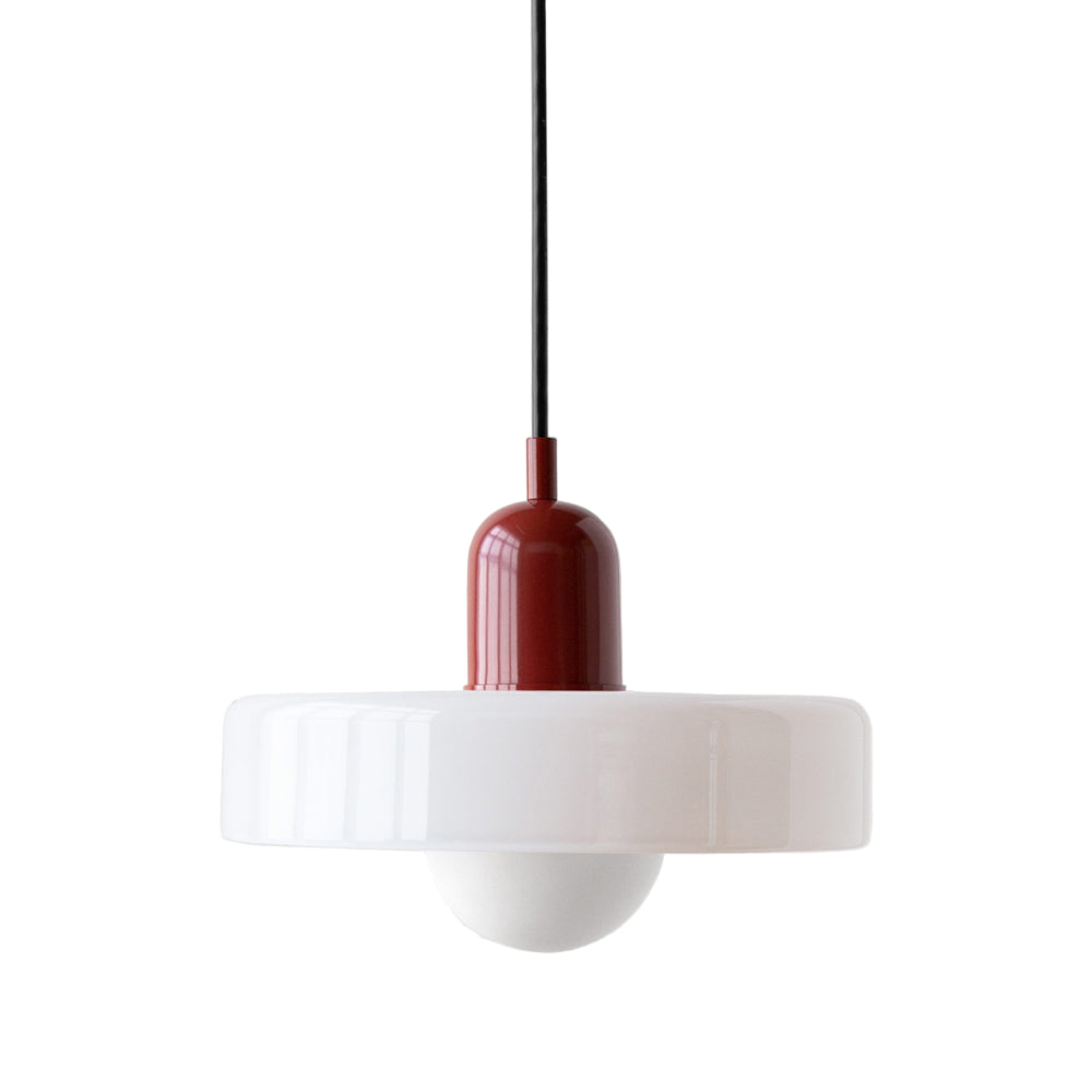 Kleurrijke Glazen Hanglamp – Mellan Moderne Hanglamp voor Woondecoratie