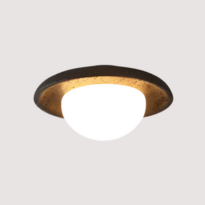 Plafondlamp in Natuursteenstijl – Moderne Sfeerverlichting voor Thuis