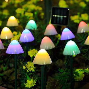 Zonnelicht Sfeerverlichting voor Buiten – Paddenstoel Design Tuin & Terras Decoratie