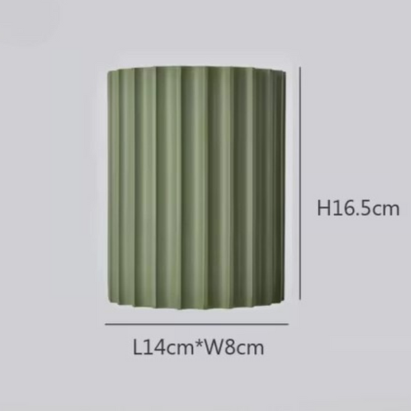 Moderne Geribbelde Wandleuchte  Stijlvolle Architectonische Wandlamp voor Interieur
