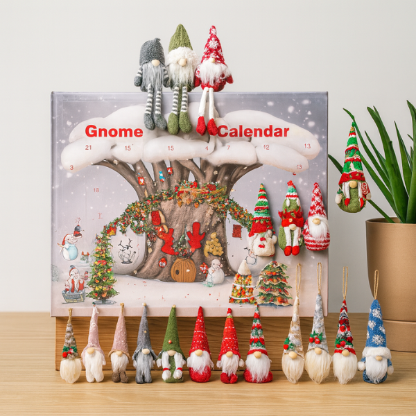 Adventskalender Kerstgnomes – Pluche Gnome Verrassingen voor December