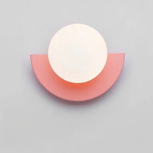 Scandinavische Halfronde Wandlamp – Moderne LED Verlichting voor Thuis