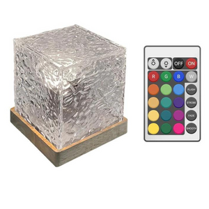 Minimalistische Kubus Tafellamp – Moderne Geometrische LED-verlichting voor Huisdecoratie