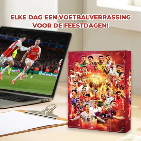 Voetbal Adventskalender – 24 Verrassingen voor de Ultieme Fan