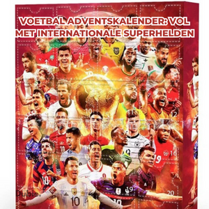 Voetbal Adventskalender – 24 Verrassingen voor de Ultieme Fan