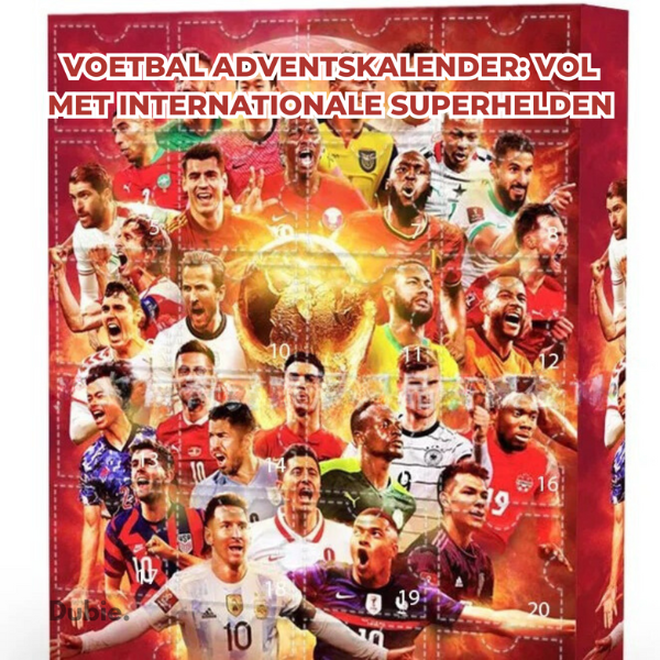 Voetbal Adventskalender – 24 Verrassingen voor de Ultieme Fan
