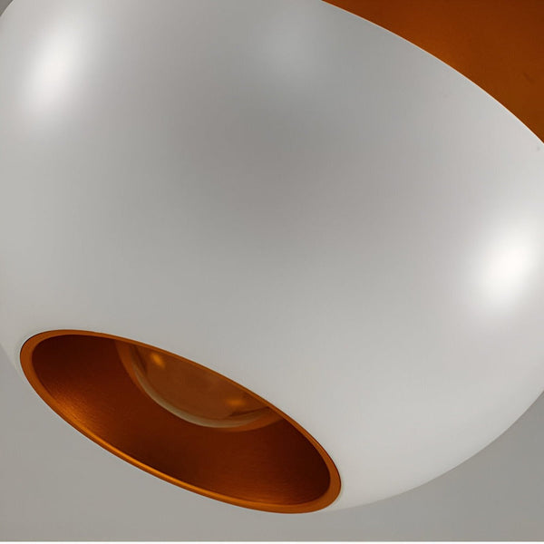 Artistieke Apple Hanglamp – Zwart Wit E27 Plafondlamp voor Moderne Interieurs