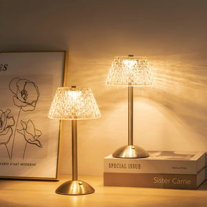 Vintage Draadloze Tafellamp met Instelbaar Licht – Oplaadbaar
