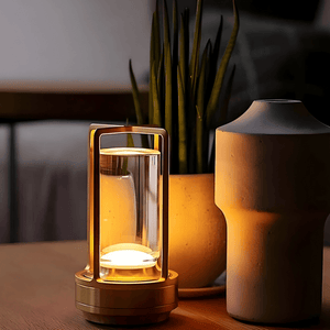 ElegantLight Draagbare Waterdichte Tafellamp – Stijlvolle Sfeerverlichting voor Huis & Buiten