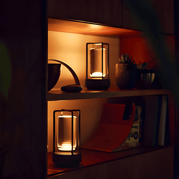 ElegantLight Draagbare Waterdichte Tafellamp – Stijlvolle Sfeerverlichting voor Huis & Buiten