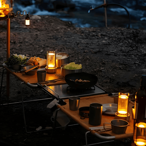 ElegantLight Draagbare Waterdichte Tafellamp – Stijlvolle Sfeerverlichting voor Huis & Buiten