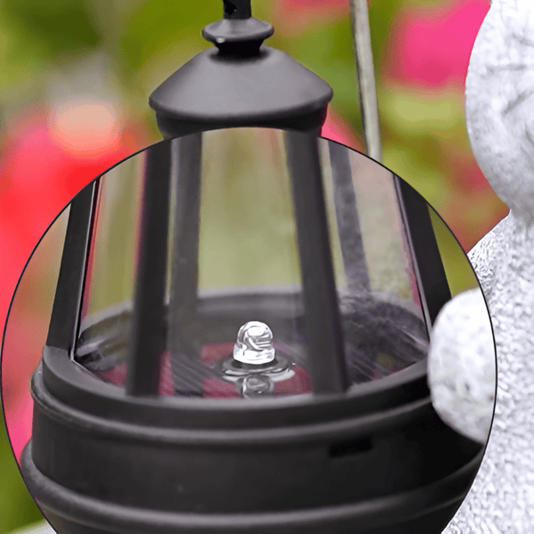 Zonne-energie Tuinlamp met Kat Beeld – Betoverende Buiten Decoratie