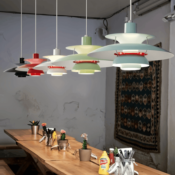Scandinavische Plafondlamp – Moderne Metalen Hanglamp voor Woonkamer & Keuken