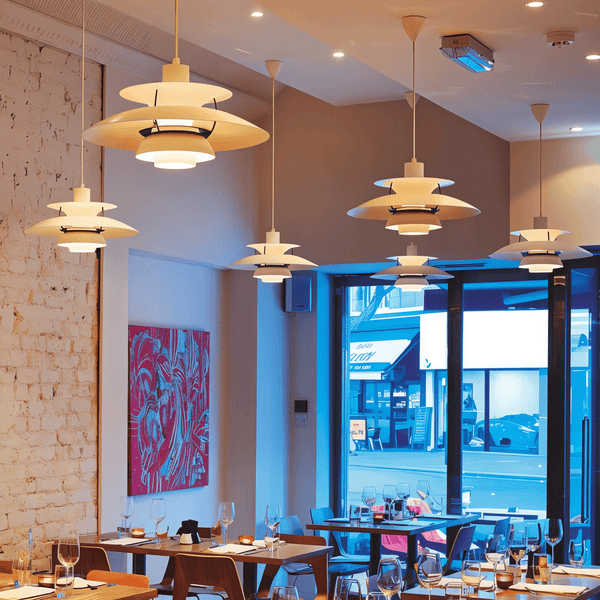 Scandinavische Plafondlamp – Moderne Metalen Hanglamp voor Woonkamer & Keuken