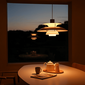 Scandinavische Plafondlamp – Moderne Metalen Hanglamp voor Woonkamer & Keuken