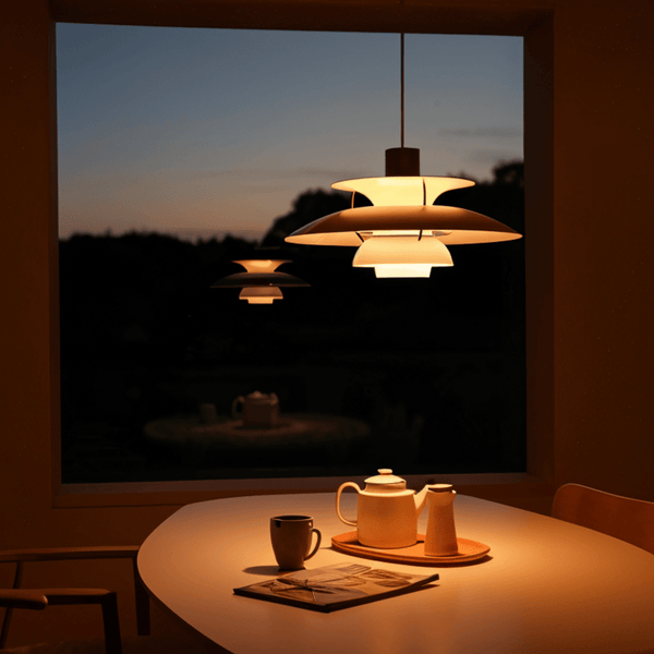 Scandinavische Plafondlamp – Moderne Metalen Hanglamp voor Woonkamer & Keuken
