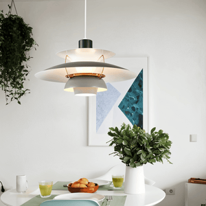 Scandinavische Plafondlamp – Moderne Metalen Hanglamp voor Woonkamer & Keuken