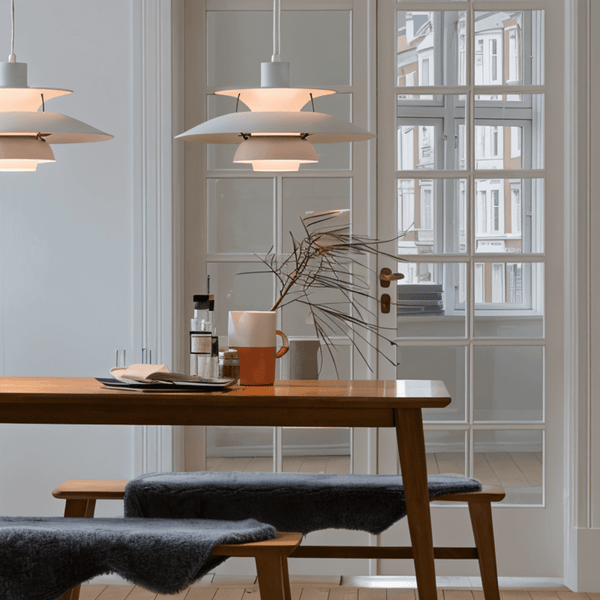 Scandinavische Plafondlamp – Moderne Metalen Hanglamp voor Woonkamer & Keuken