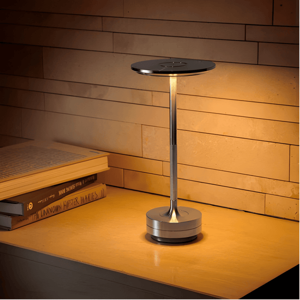 Draadloze Oplaadbare Tafellamp met Touchbediening – Moderne LED Sfeerverlichting