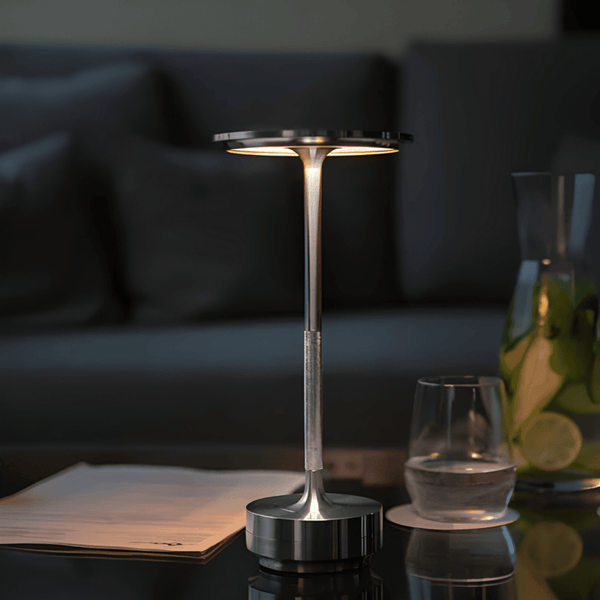 Draadloze Oplaadbare Tafellamp met Touchbediening – Moderne LED Sfeerverlichting