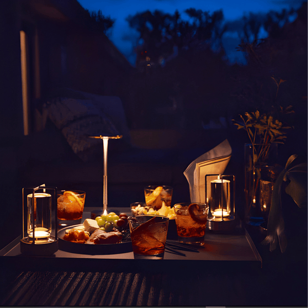 Draadloze Oplaadbare Tafellamp met Touchbediening – Moderne LED Sfeerverlichting