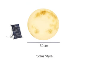 Zonne-energie Maanlamp voor de Tuin – IP65 Waterdichte LED Buitenlamp