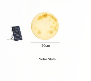 Zonne-energie Maanlamp voor de Tuin – IP65 Waterdichte LED Buitenlamp
